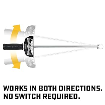 Powerbuilt 1/2-Inch Drive Needle Torque Wrench, Beam Torque